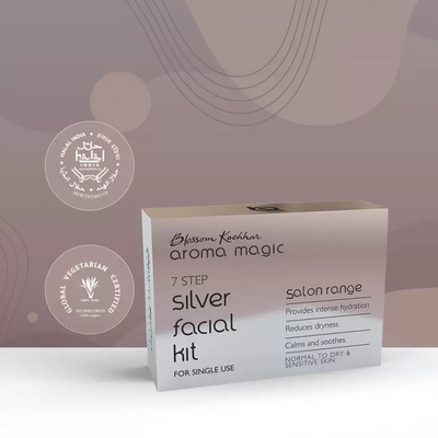 Aroma Magic Silver Facial Kit - Single Use (7 x 6.43g)