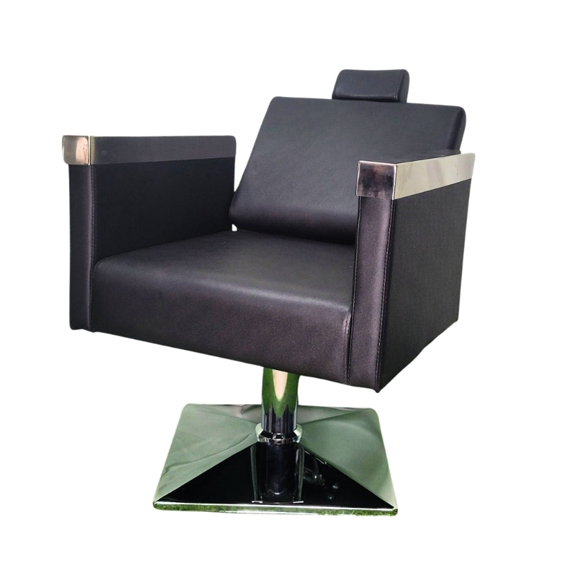 Casa Reclining Cutting Chair - Black (Model CS1013)