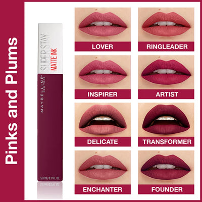 Maybelline Super Stay Matte Ink Liquid Lipstick - Top Shades (25-70-118)