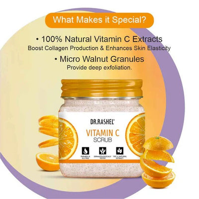 DR.RASHEL Vitamin C Scrub - 380ml