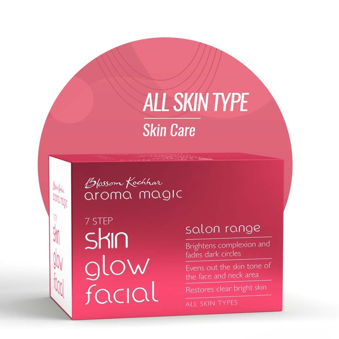 Aroma Magic Skin Glow Facial Kit, (Salon Range) 7 Step 200gm