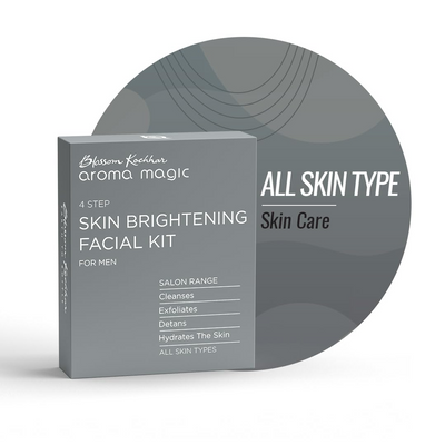 Aroma Magic Skin Brightening Facial Kit For Men 4 step ( salon Range) 348.00 gram