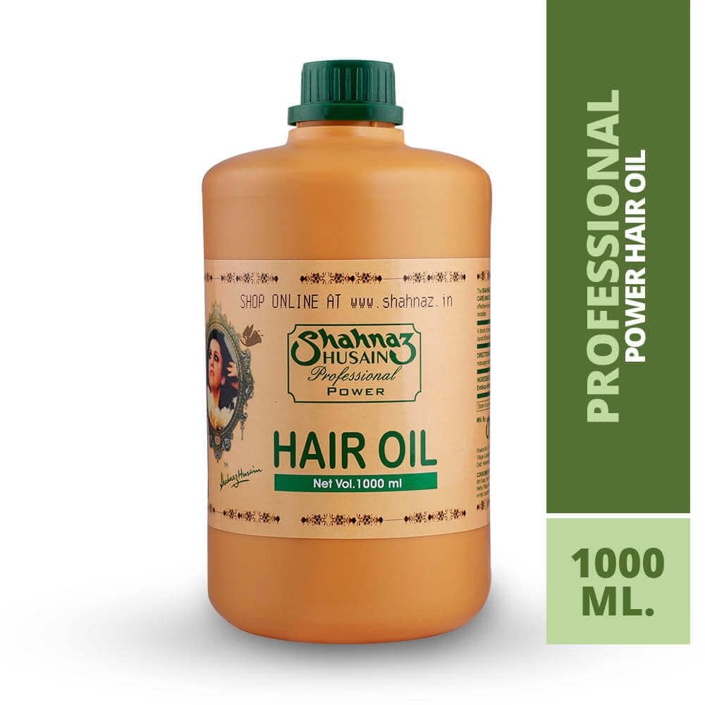 Shahnaz Husain Professional Power Hair Oil | Restores Health To The Hair | 1000ml