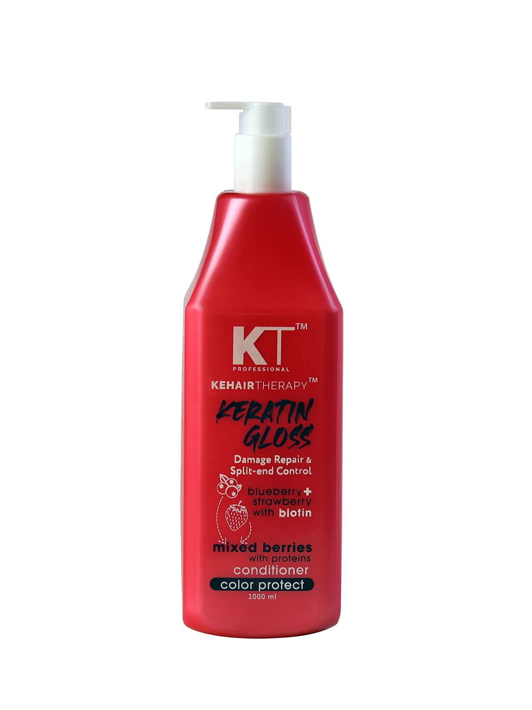 KEHAIRTHERAPY KT Professional Keratin Protein Gloss Damage Repair & Split End Control Conditioner 1000ml