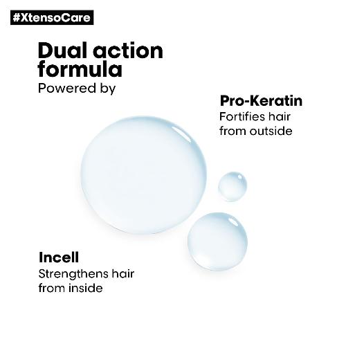 L'OREAL PROFESSIONNEL PARIS Xtenso Care Serum For Straightened Hair, 50 Ml| Anti-Frizz Serum | Hair Shine Serum|Serum With Pro Keratin & Incell Technology