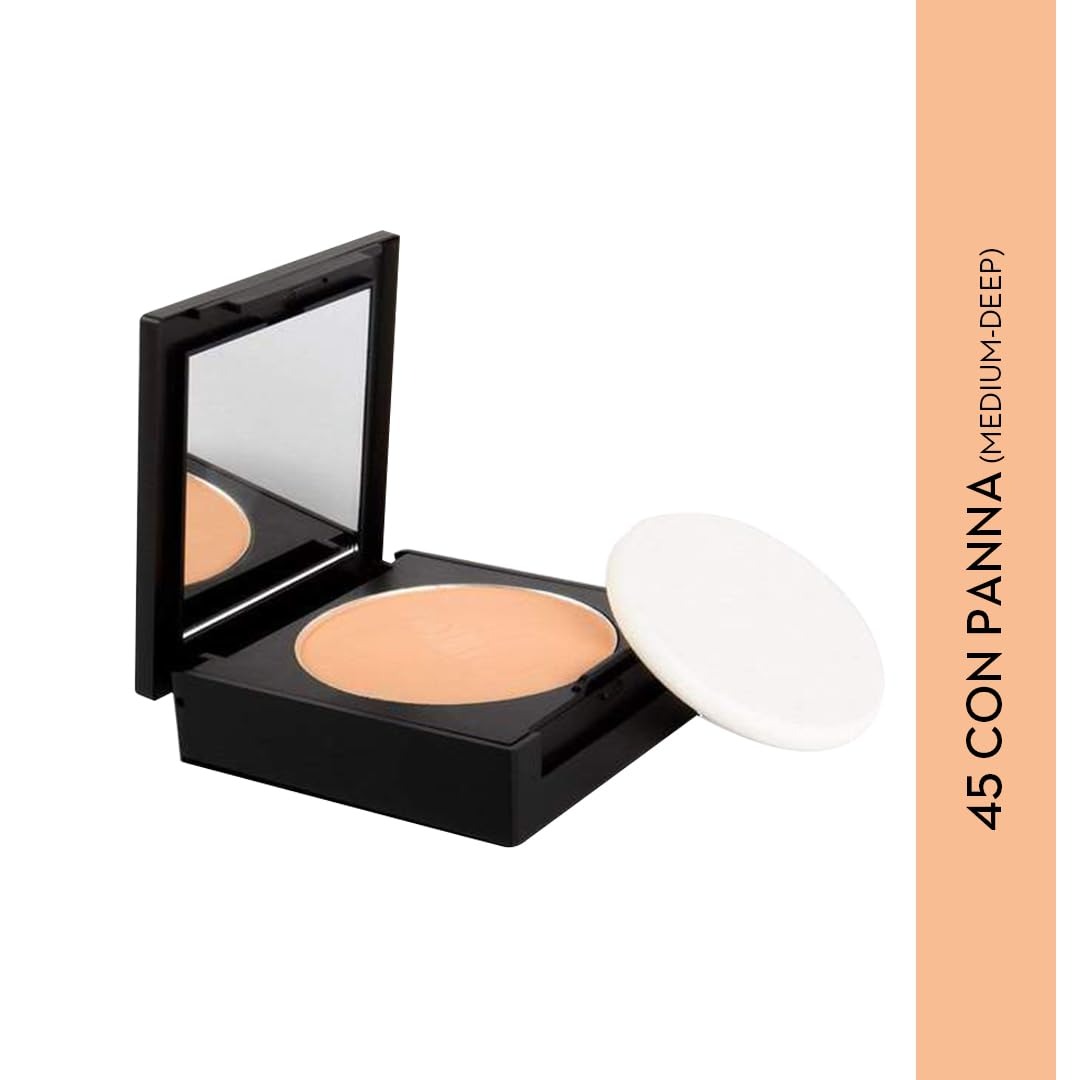 Sugar Cosmetics Dream Cover Matte Compact Powder (Chococcino, Con Panna)