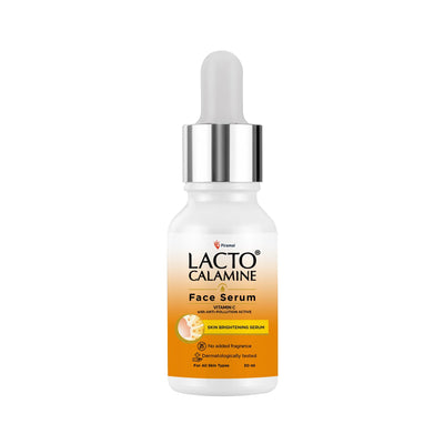 Lacto Calamine Vitamin C Face Serum | 98% Pure Vitamin C Complex | 30ml | Niacinamide & Vitamin E for Glowing Skin | Dark Spot Reduction & Moisturization