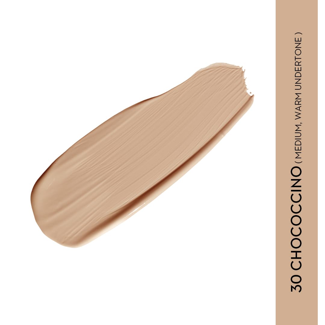 SUGAR Cosmetics - Magic Wand- Waterproof Matte Full Coverage Concealer For Normal Skin - 30 Chococcino(Medium Full Coverage Concealer With Warm Undertone)- Long Lasting,Lasts Up To 8 Hours