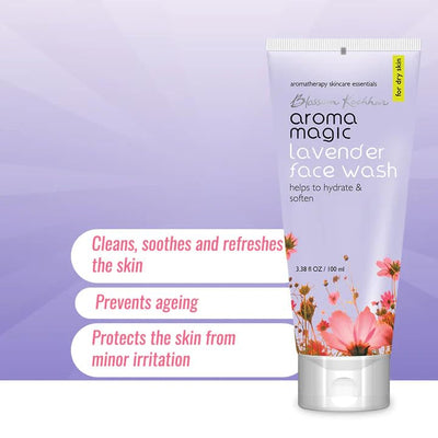 Aroma Magic Lavender Face Wash For Dry Skin (100ml)