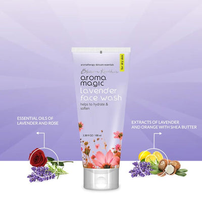 Aroma Magic Lavender Face Wash For Dry Skin (100ml)