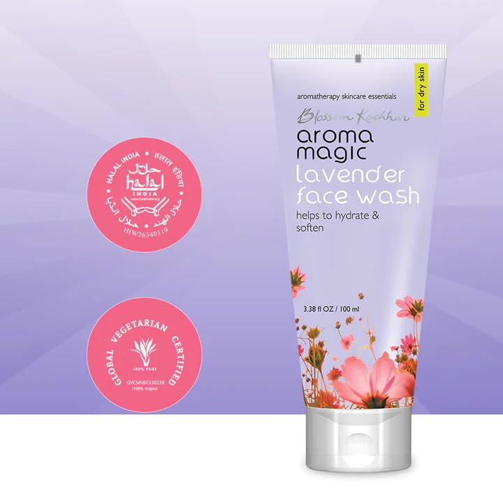 Aroma Magic Lavender Face Wash For Dry Skin (100ml)