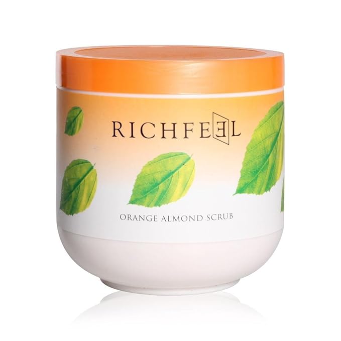 Richfeel Orange Almond Scrub – 500g