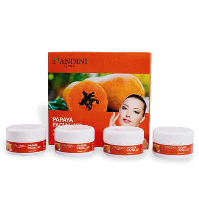 Nandini Herbal Papaya Facial Kit 210gm.