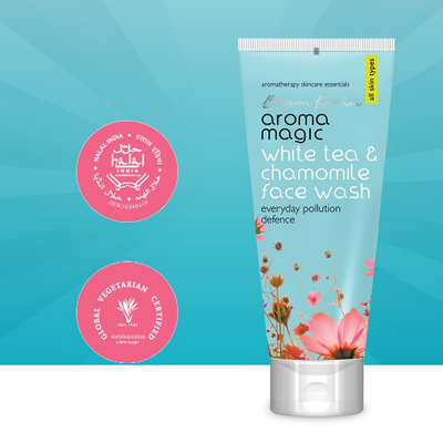 Aroma Magic White Tea & Chamomile Face Wash- 100 ml