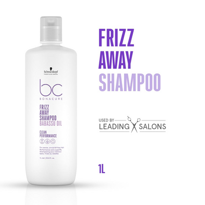 Schwarzkopf Professional Bonacure Frizz Away Shampoo with Babassu Oil 1L