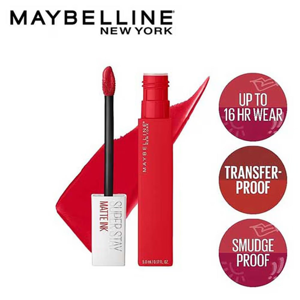 Maybelline Super Stay Matte Ink Liquid Lipstick - Top Shades (25-70-118)