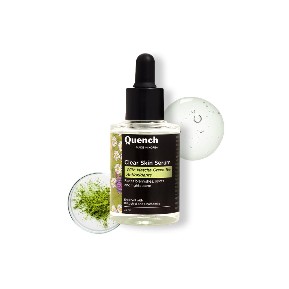 Quench Clear Skin Serum with Matcha & Niacinamide - 30ml