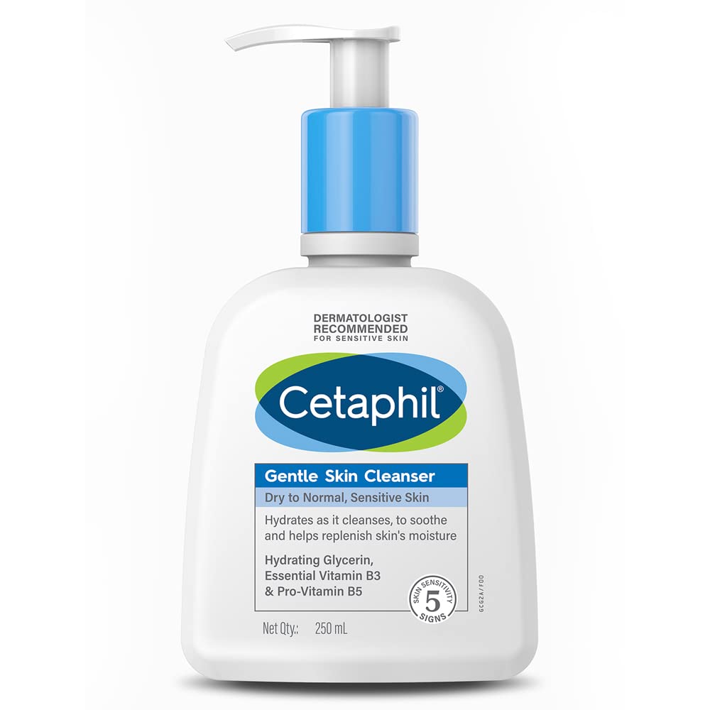 Cetaphil Gentle Skin Cleanser for Dry to Normal, Sensitive Skin - 250 ml