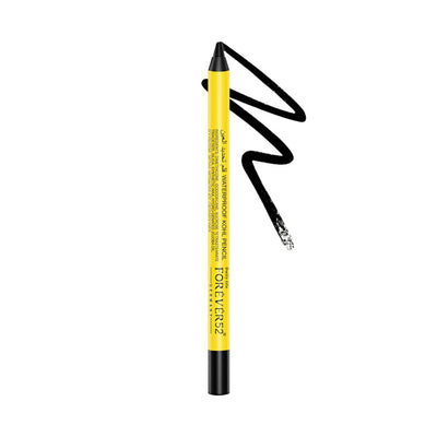 Forever52 WATERPROOF KOHL PENCIL, Long Lasting, Smudge Proof, Water Proof Black Kajal Pencil KWP100