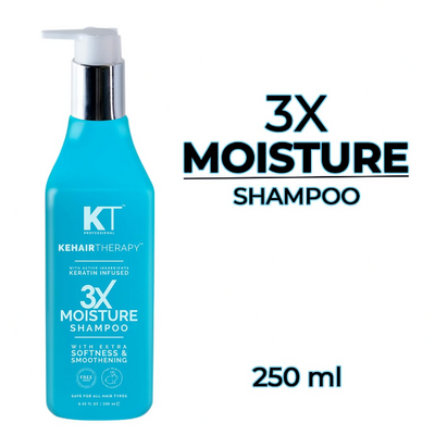 KT Professional 3x Shampoo (For 3 Times Moisture on Dry Hair) 250 ML