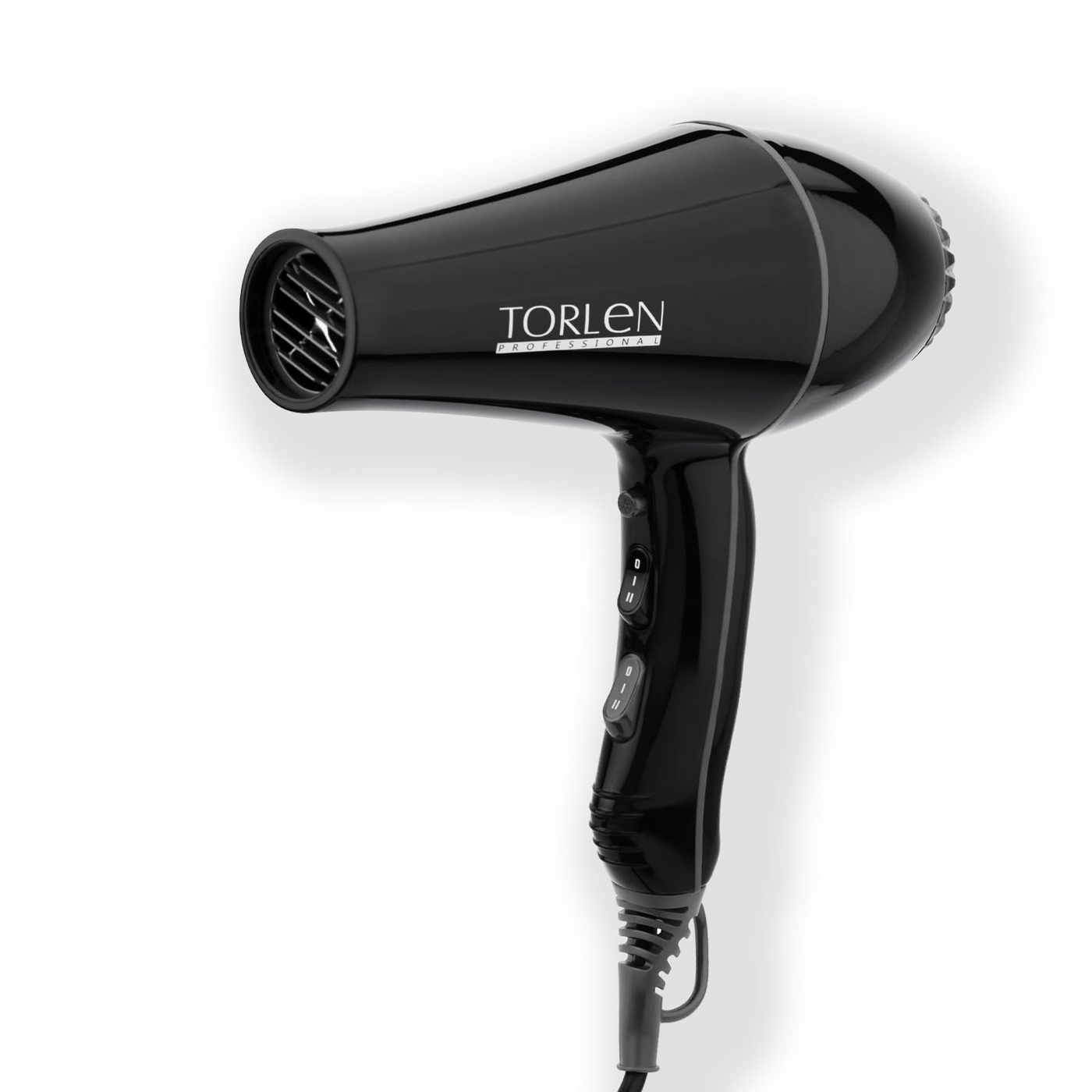 Torlen Professional TOR 181 - Hair Dryer | 2200W | Black Grey | AC Motor | 3 heat & 2 speed setting | Cool Shot Button | Ceramic Technology