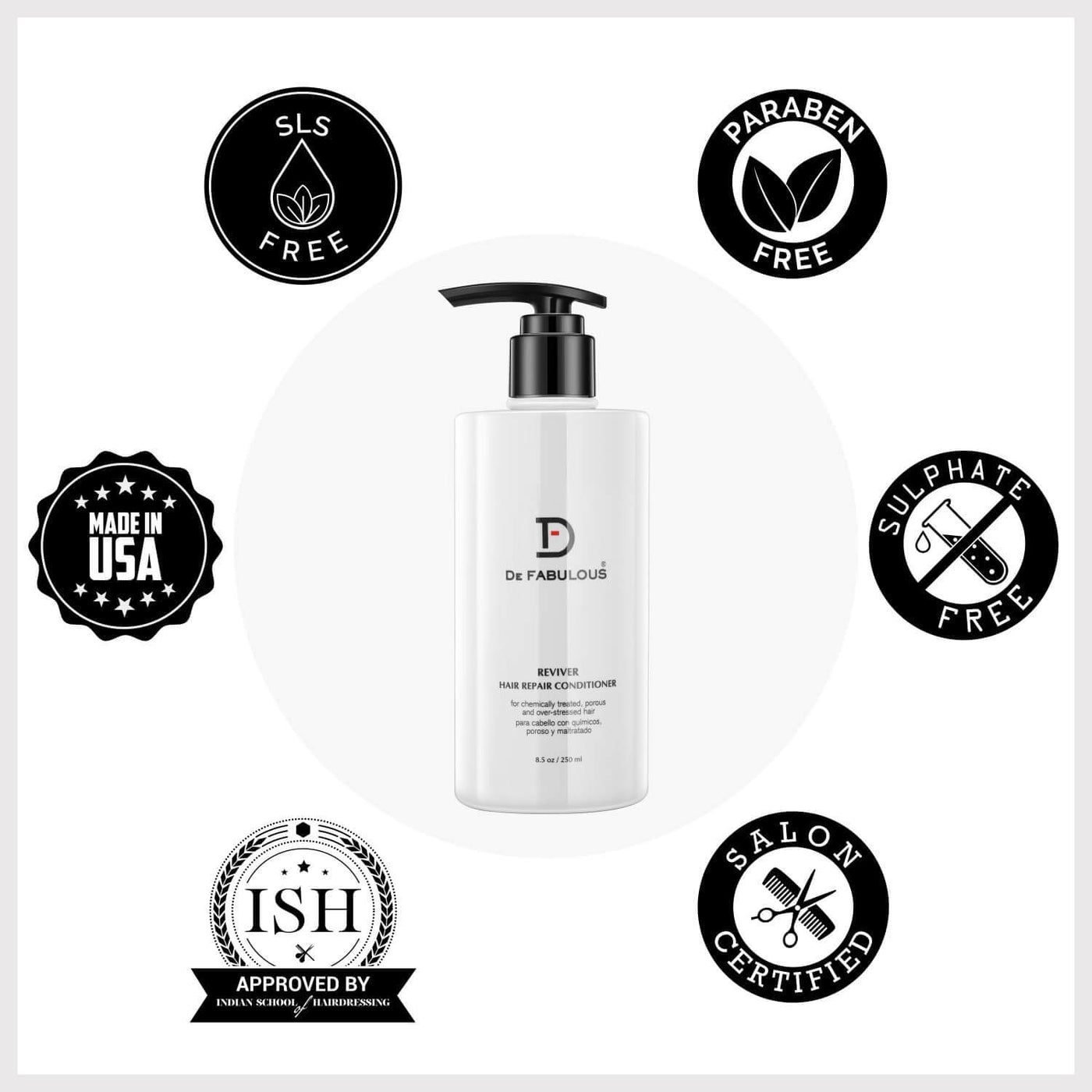 De Fabulous Reviver Hair Repair Conditioner 250ml