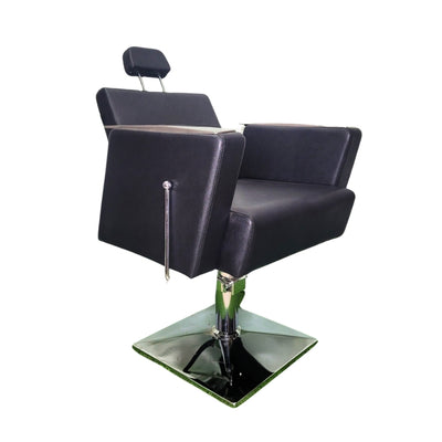 Casa Reclining Cutting Chair - Black (Model CS1007)