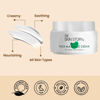 The Skin Story Moringo Face Massage Cream