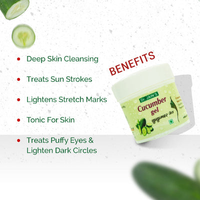 Dr. Jain's Cucumber Gel - 500g