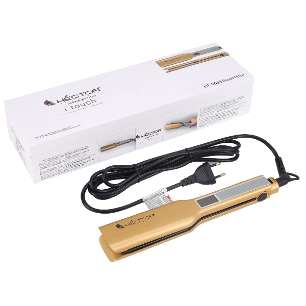 Hector Professionals, Hair Straightener iTouch HT-963B(Gold, White) KIng