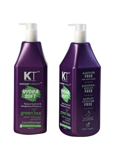 KT Professional Hydra Soft Shampoo For Texture Control & Weigthless Moisture 250 ML