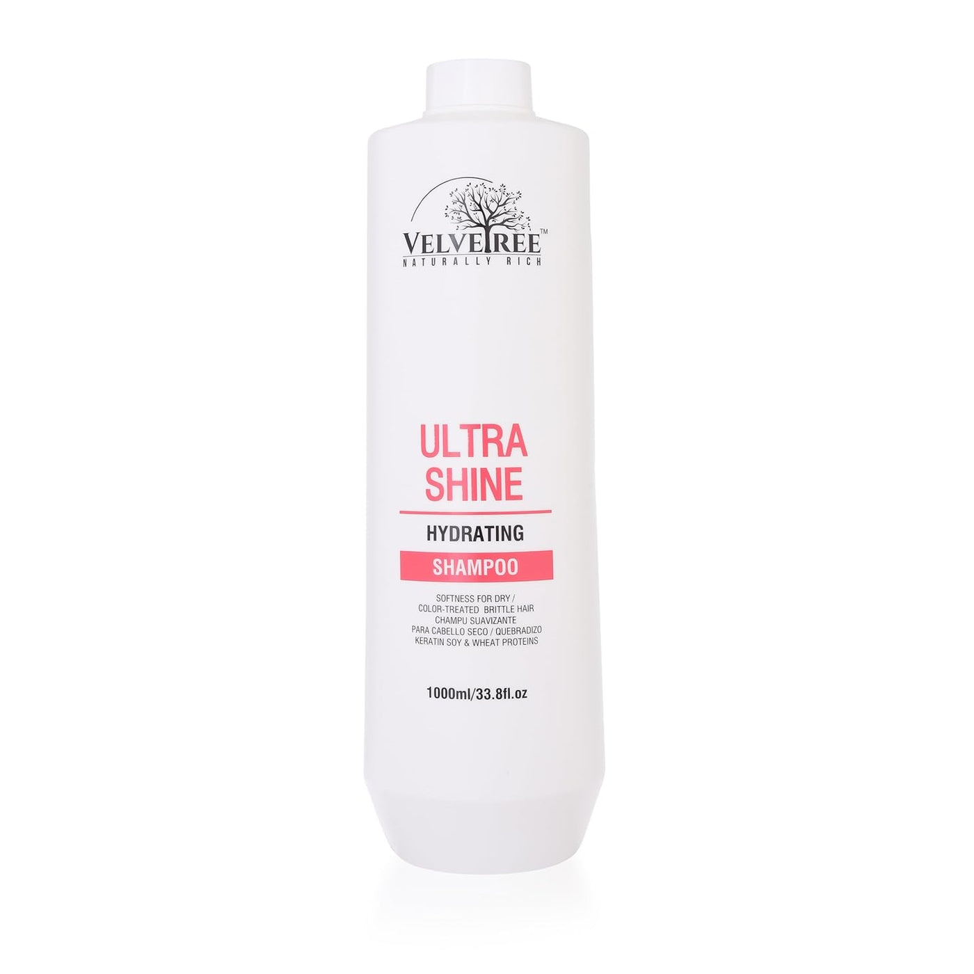 Velvetree Ultra Shine Hydraing Shampoo after treatment Keratin Smooth Shampoo 1L