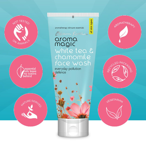 Aroma Magic White Tea & Chamomile Face Wash- 100 ml