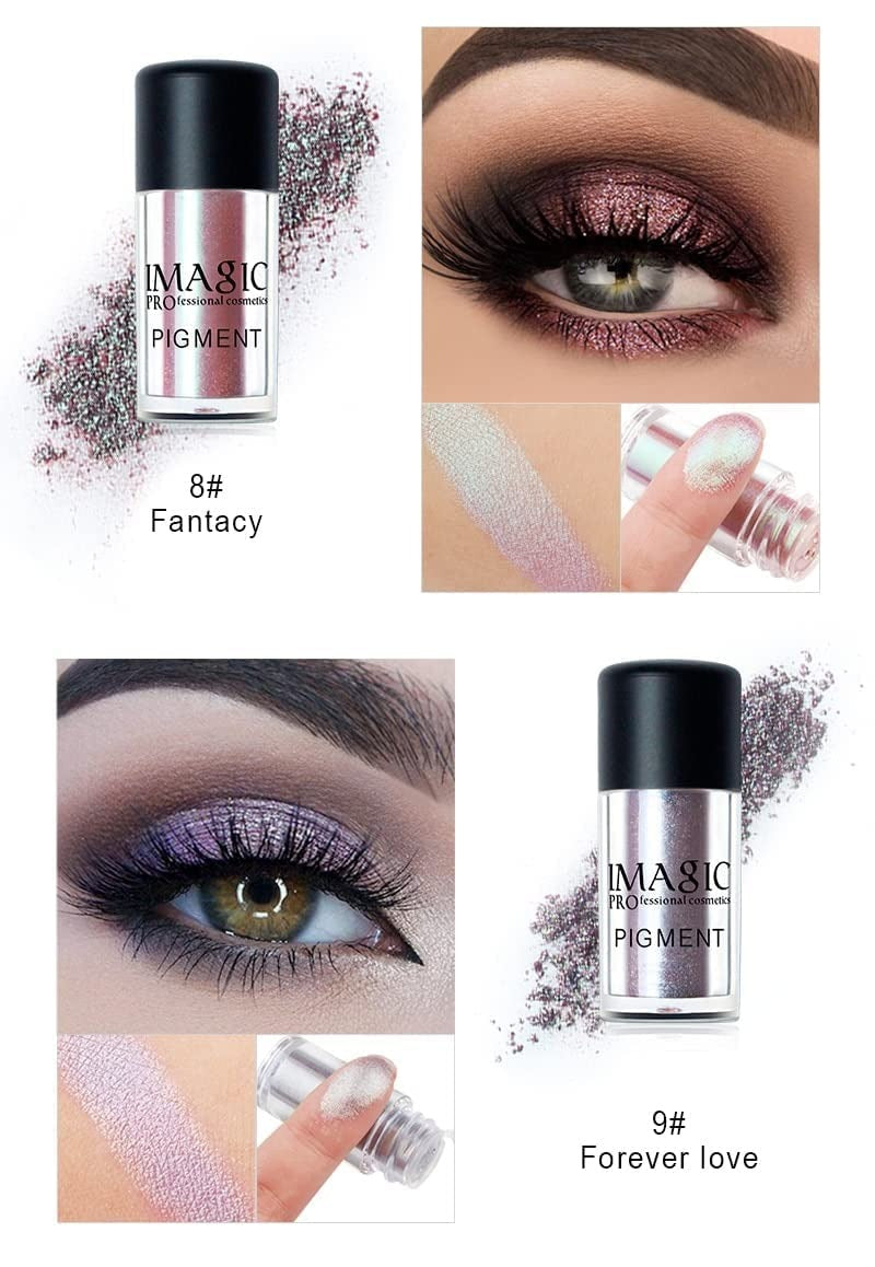 COSLUXE IMAGIC Professional Glitter Eyeshadow Metallic Loose Powder Pigment (P2-P9)