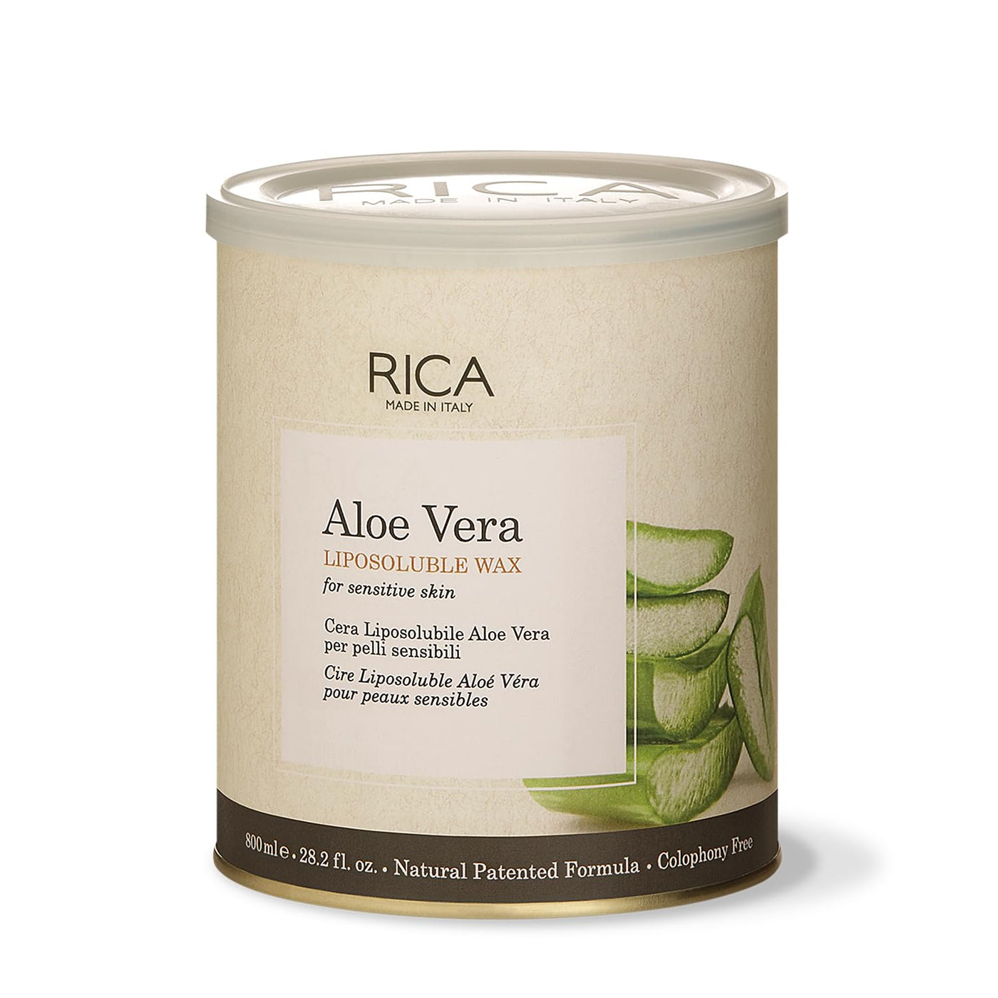 Rica Aloe Vera Wax For Sensitive Skin (800ml)