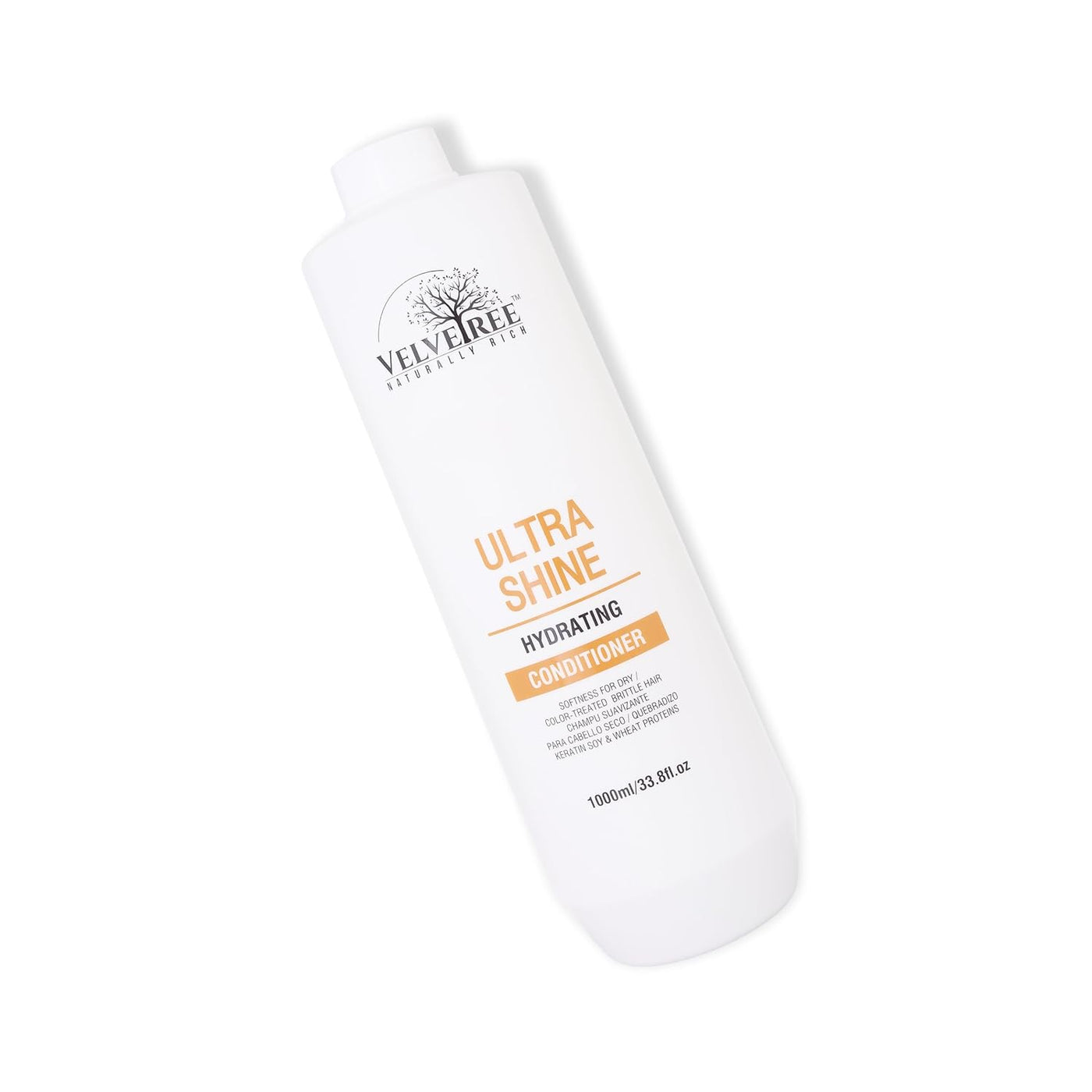 Velvetree Ultra shine hydrating Conditioner After Keratin Treatment 1000 ml, for Straight, Shiny Hair - Nourishes Dry Hair & Controls Frizz, For Men & Women