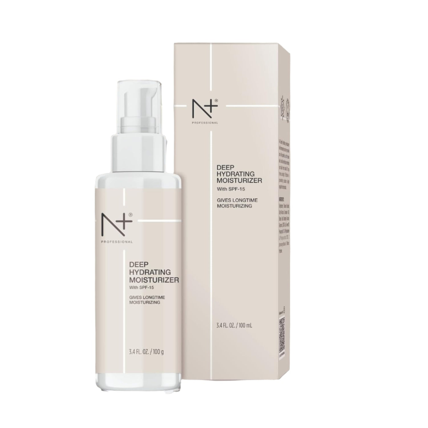 N+ Professional Deep Hydrating Moisturizer with SPF-15