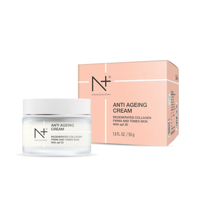 N Plus Professional Anti Ageing Cream, Regenerates Collagen, Firm & Tones Skin with SPF 30