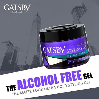 Gatsby Styling Gel Ultra Hold | Alcohol Free - 300 g