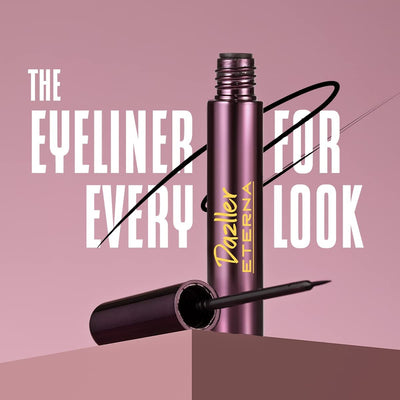 Eyetex Dazller Eterna Mascara With Herbals, 15 g (With Free Inside Dazller Eterna Eyeliner Waterproof, 7.5g)