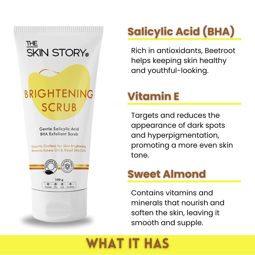 The Skin Story Brightening Scrub – 100g