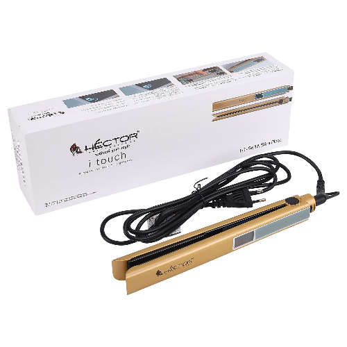 HECTOR I Touch Hair Straightener Slim 963 A, Gold