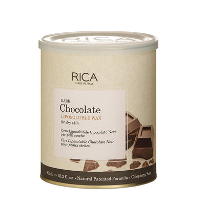 Rica Dark Chocolate Liposoluble Wax 800Ml