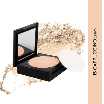 Sugar Cosmetics Dream Cover Matte Compact Powder (Chococcino, Con Panna)