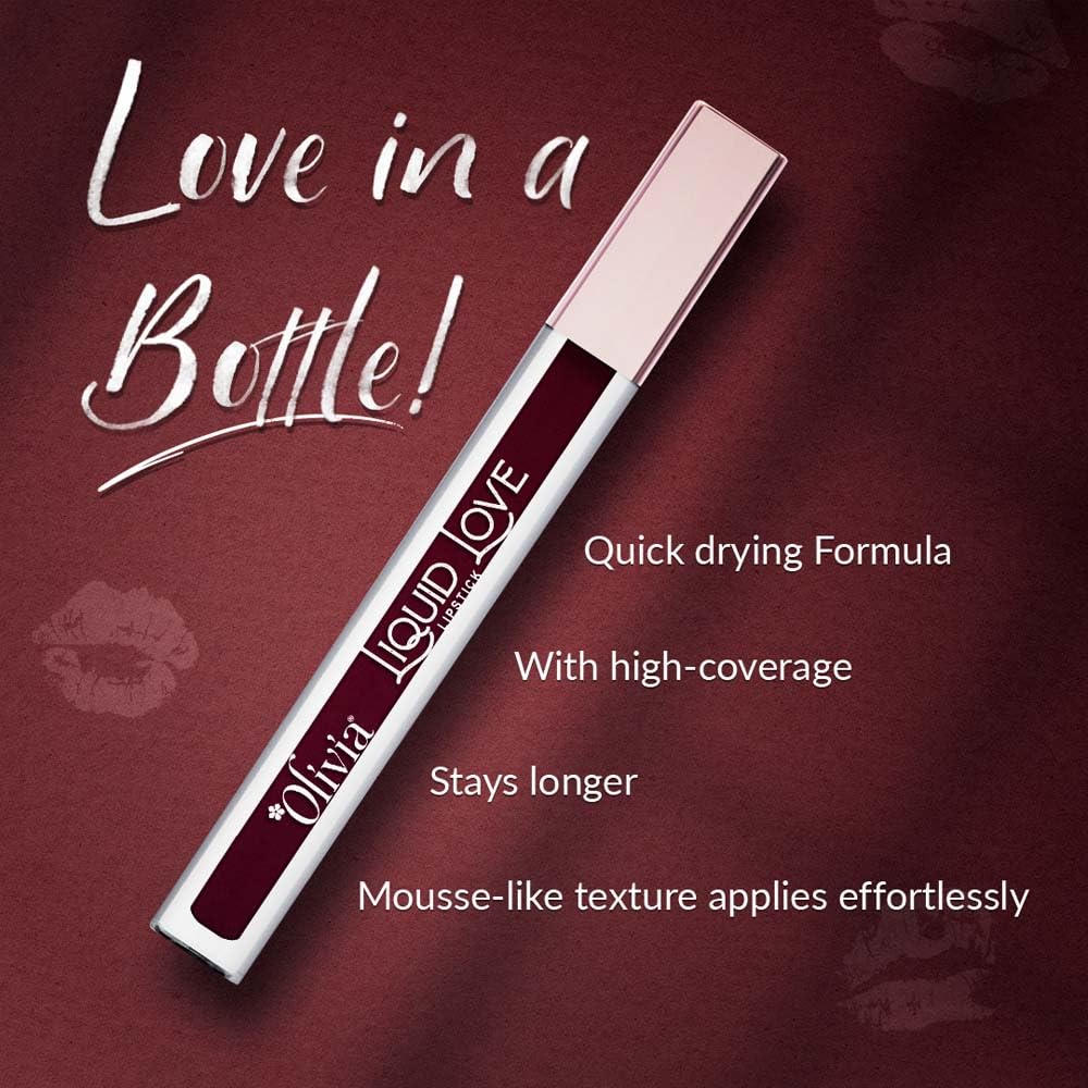 Oliva Liquid Lipstick | 12HR Long-lasting Matte Lipstick (1 to 12)