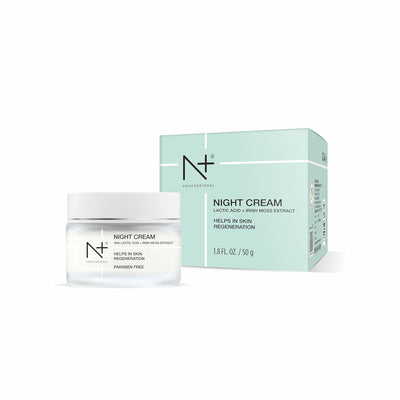 N Plus Professional Night Cream with Lactic Acid and Irish Moss Extract