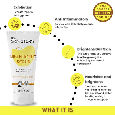 The Skin Story Brightening Scrub – 100g