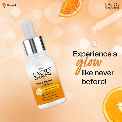 Lacto Calamine Vitamin C Face Serum | 98% Pure Vitamin C Complex | 30ml | Niacinamide & Vitamin E for Glowing Skin | Dark Spot Reduction & Moisturization