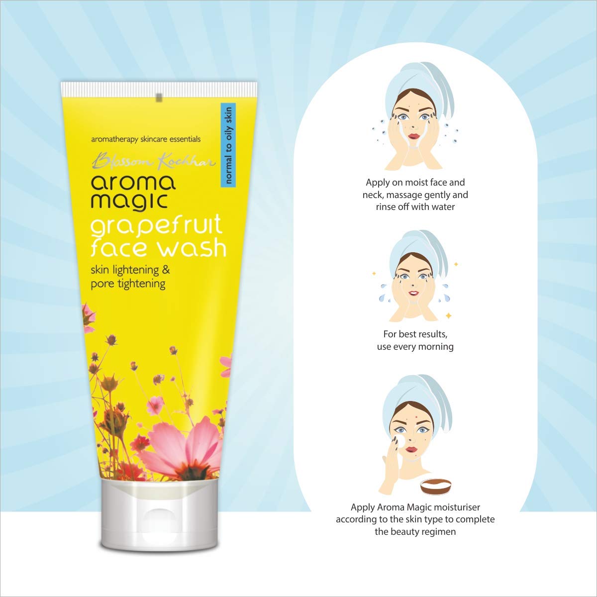 Aroma Magic Grapefruit Face wash (for oily skin) 100 ml