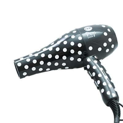 HNK POP Hair Dryer 2400W (White/Black) Sleek Design Interchangeable Filter